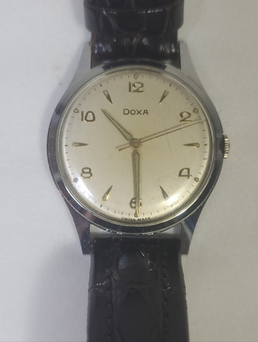 Doxa Swiss Made Manual Wind Men's Wristwatch